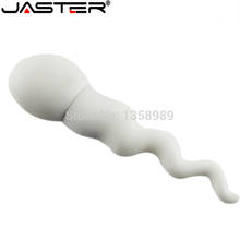 JASTER Cool sperm shaped pen drive  new life usb flash drive pendrive 4GB 8GB 16GB 32GB 64GB cartoon memory stick USB 2.0 cute 2024 - buy cheap