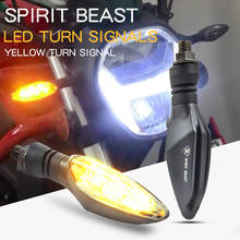 Motorcycle Turn Signal Lamp Flasher LED Light for Honda CB300R CB500F CB650R/F CB1000R Kawasaki Yamaha Suzuki SV650 Triumph BMW 2024 - buy cheap