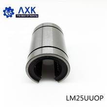 4pcs/lot Free shipping LM25UUOP 25mm Linear bearings Open Type CNC Linear Bushing LM25OP 2024 - buy cheap