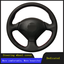 Capa de volante do carro preto mão-costurado couro genuíno para honda s2000 2000-2008 civic si 2002-2004 acura rsx type-s 2005 2024 - compre barato