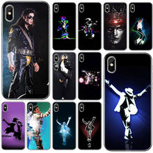 Legend Star-funda de silicona suave para móvil, carcasa de TPU MJ King de Michael Jackson, para iPhone 5, 5S, SE, 6, 6plus, 7, 8 plus, X, XS, XR, XS, Max, 11 Pro 2024 - compra barato