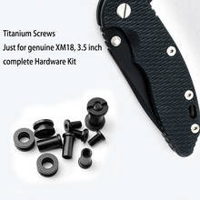 Tornillos de mango de cuchillo XM-18, husillo de fijación de eje de soporte de aleación de titanio XM18, 3,5 '', 3,5'' 2024 - compra barato