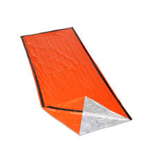Outdoor portable emergency survival sleeping bag warm and waterproof PE aluminum film emergency blanket camping equipment 2024 - buy cheap