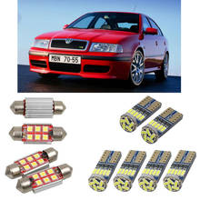 Interior led Car lights For Skod-a octavia 1 1u2 hatchback car accessories License Plate Light 8pc 2024 - buy cheap