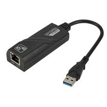 Adaptador ethernet usb 3.0 para 10/100/1000mbps, gigabit rj45 adaptador de rede lan para laptop pc 2024 - compre barato