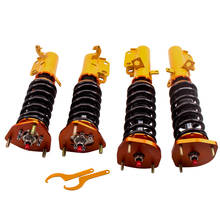 24 Ways Adjustable Damper Coilovers Shock Absorber Spring For Toyota Corolla E90 E100 E110 AE100 1988-1999 2024 - buy cheap