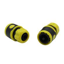 Conectores rápidos de manguera de 1/2 ", Conector de manguera de pistola de agua de lavado de coche, accesorios de conexión de tubería de riego de jardín, 2 uds. 2024 - compra barato