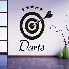 Darts Wall Decal Target Darts Sports Removable Vinyl Wall Stickers for Living Room Plays Bedroom Decoration Accessories X295 2024 - buy cheap