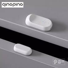 Qingping-sensor de limpeza para porta com esteira, recarregável, bluetooth 5.0, alarme contra roubo, conexão de malha, funciona com xiaomi mi home app 2024 - compre barato