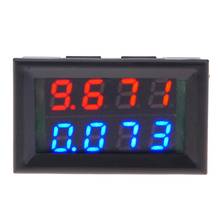 DC 0-100V 10A Digital Voltmeter Ammeter 0.28" Dual LED Display Voltage Current Meter Tester Detector Meter Panel Amp Volt Gauge 2024 - buy cheap