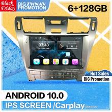 Radio con GPS para coche, reproductor con Android 128, 6 + 10,0 GB, DAB, Fm, Navi, Audio estéreo, grabadora, unidad principal, para Lexus LS460 2024 - compra barato