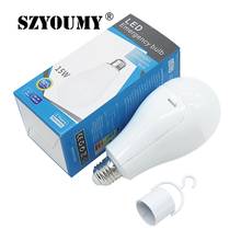 Lámparas de bombilla LED SZYOUMY E27 USB 15W bombilla LED de emergencia con batería recargable 18650 1200mah 2024 - compra barato