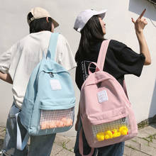 Waterproof Nylon Women School Backpacks School Bags For Teenager Girls 2019 Student Small Travel School Backpack Female Book Bag 2024 - buy cheap