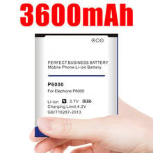 3600mAh Elephone P6000 Battery for elephone p6000 / elephone p6000 pro 2024 - buy cheap