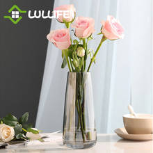 Nórdico colorido vaso de flores hidropônico plantas verdes vaso de vidro vaso de mesa recipiente escritório casa vaso vaso de flores decoração para casa 2024 - compre barato