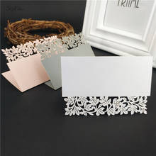 Laser cutting lace pattern Table Name Card Festival Party Wedding Decor Party supplies  wedding table decoration Seat card  7z 2024 - buy cheap