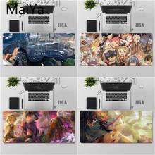 Maiya Top Quality made in abyss Durable Rubber Mouse Mat Pad Free Shipping Large Mouse Pad Keyboards Mat 2024 - buy cheap