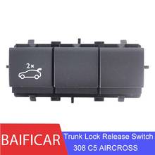 Baificar Brand New Genuine Trunk Lock Release Switch 98200775ZD Tailgate Switch For Peugeot 308 Citroen C5 AIRCROSS 2024 - buy cheap