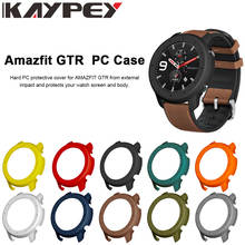 PC Hard Protection Case For Xiaomi Huami Amazfit GTR 47mm Smart Watch Color PC Frame Full Cover Replacement Shell Protector 2024 - buy cheap