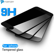 Cobertura completa de vidro temperado para iphone 11 pro 7 8 plus x xs max xr 6s plus protetor de tela para iphone xs 8 capa completa de vidro 2024 - compre barato