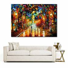 Hand Painted Palette Knife Painting Farewell To Anger Modern Art Landscape Oil Canvas Artwork For Living Room Wall Decor Large 2024 - buy cheap