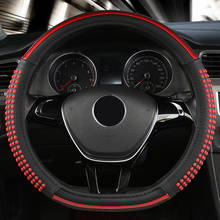   Leather Car Steering Wheel Cover For Land Rover All Models Rover Range Evoque Sport Freelander Discovery 3 4 5 car 2024 - buy cheap