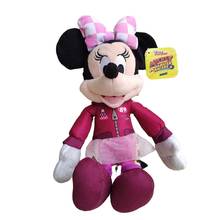 Authentic Disney Minnie Mouse Professional Attire Cosplay Plush Toy Stuffed Dolls 25cm Kawaii Kid Gift 2024 - buy cheap