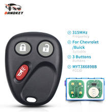 Dandkey MYT3X6898B For Chevrolet GMC Envoy Trailblazer 2002 2003 2004 2005 2006 2007 2008 2009 Fob 3 Buttons 315Mhz Remote Key 2024 - buy cheap