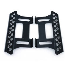 Placas de corrida para pedaleira, placa de metal para pedaleira axial scx10 1/10 rc 2024 - compre barato