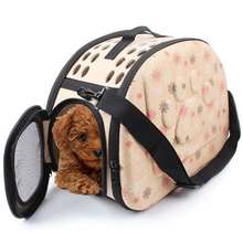 Новая складная переносная сумка для домашних животных, собака, кошка, щенок, дышащая переноска для путешествий на открытом воздухе, сумка на плечо, космическая капсула 2024 - купить недорого