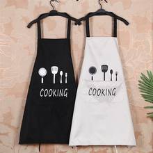 Kitchen Apron Fashion Breathable Grease Proofing Restaurant Apron Waterproof Cooking Apron Baking Cleaning Aprons 2024 - buy cheap