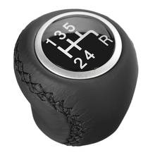 5 Speed Leather Gear Shift Knob for Fiat Grande Punto 2006-12 2024 - buy cheap