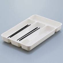 Cutlery Organizer Box Kitchen Drawer Organizer Separation Finishing Storage Box Spoon Knife Fork Eco-Friendly PP Tray 2024 - buy cheap