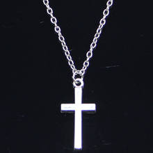 New Fashion Necklace 13x17mm double sided cross Pendants Short Long Women Men Colar Gift Jewelry Choker 2024 - buy cheap