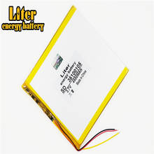 3 line 35100105 3.7V,4500mAH (polymer lithium ion battery) Li-ion battery for tablet pc 7 inch 8 inch 9inch 2024 - buy cheap