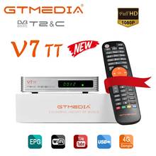 GTMEDIA V7  TT PRO 1080P Full  HD DVB-T/T2/Cable  Support H.265  YouTube Youporn via usb Wifi dongle and Network Sharing 2024 - buy cheap