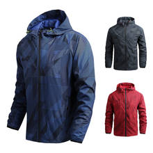 Men's Hiking Jacket Spring Summer Camouflage Outdoor Waterproof Thin Coats Climbing Camping Trekking Sports Windbreaker Male 2024 - buy cheap