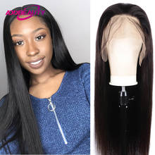 13x6 Straight Human Hair Wig 4x4 Lace Closure Wig With Baby Pre Plucked Hair 13x4 Lace Front Wigs for Women Natural Color 28inch 2024 - buy cheap