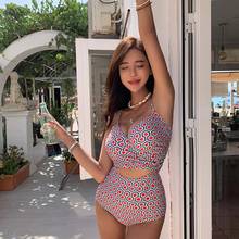 Korean Style One Piece Swimwear Women Swimwear Padded Swimsuit Bandage Bathing Suit sexy Monokini Beachwear 2020 Beachwear 2024 - buy cheap