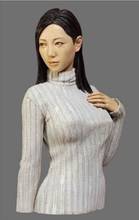 New Unassembled  1/12 modern girl with sweater bust   Resin Figure Unpainted Model Kit 2024 - buy cheap