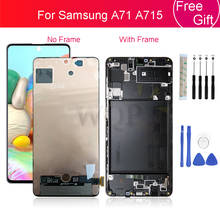 OLED For Samsung Galaxy A71 LCD A715 Display Touch Screen Digitizer Assembly With Frame For SAMSUNG A71 LCD 6.7" 2024 - buy cheap