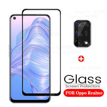 Película de vidro temperado para oppo realme 7 5g, película protetora completa de lente da câmera 2024 - compre barato