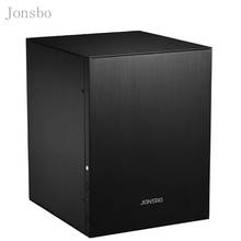 Jonsbo C2 Silver Aluminum Mini ITX MATX computer Case USB3.0  game small chassis  C2S Black HTPC ITX  support 3.5'' HDD USB3.0 H 2024 - buy cheap