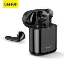 Bluetooth-наушники Baseus W09, беспроводные, с сенсорным управлением и стереозвуком 2024 - купить недорого