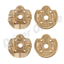 Brass Counterweight Balance Portal Steering Knuckle Housing for 1/10 RC Crawler Axial SCX10 III AXI03007 Capra 1.9 UTB AXI03004 2024 - buy cheap