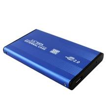 Aluminum 2.5 Inch SATA to USB 2.0 External Hard Drive HDD Enclosure Box 480mbps Support 2TB HDD SSD Box  for 2.5" SATA Hard Disk 2024 - buy cheap