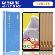 Pantalla táctil LCD para móvil, digitalizador de pantalla táctil para Samsung Galaxy A51, A515F, SM-A515F/DS, A515F/DS, 5 unids/lote 2024 - compra barato