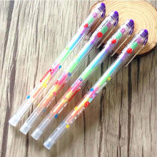 4pcs/lot Kawaii Dream Color Gel Pen Cute Cat Signature Pen For School Writing Office Supplies Canetas Stationery 2024 - купить недорого
