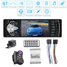4.1 inch HD Multimedia Car MP5 Player In-Dash Bluetooth Hands-free Calling Vehicle FM Radio 4022D Reverse Image Rear Camera 2024 - buy cheap