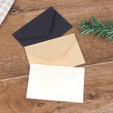 Classical Kraft Blank Envelope Gift Envelope 20pcs/set Mini Paper Window Envelopes Wedding Invitation 2024 - buy cheap